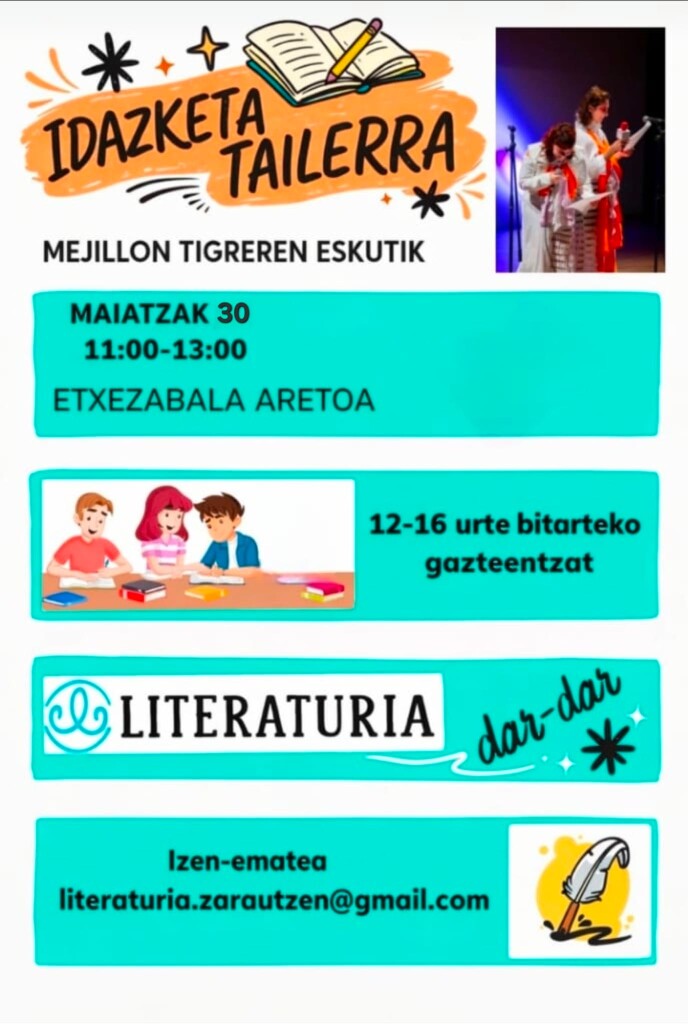 idazketa tailerra